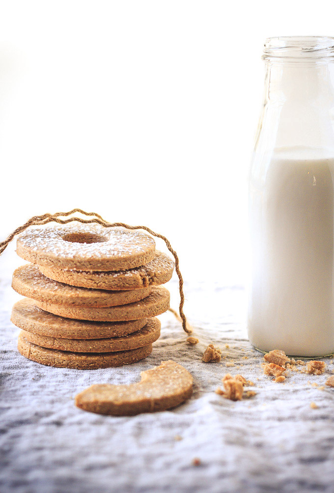 Swedish Whole Wheat Butter Cookies recipe to cheer you up during cold and dark winter days. Healthier option to enjoy, and fun idea for the cookie swap. Grab a glass of milk, get comfy and fall in love with Swedish baking.