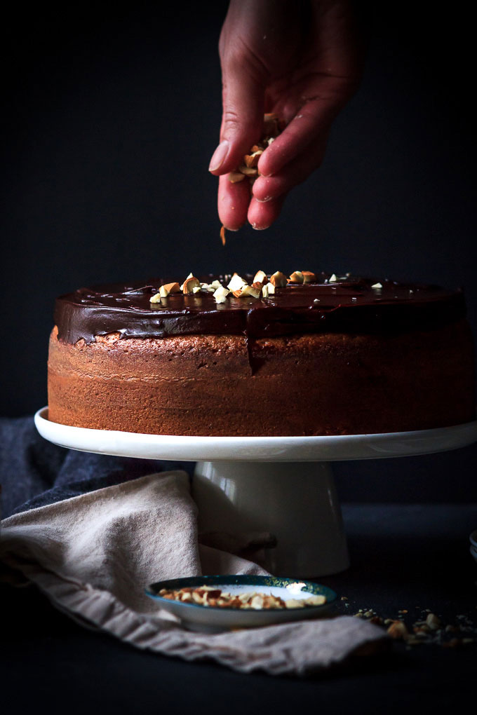 A very simple, yet sophisticated Zebra cake with chocolate glazing recipe. With very little efforts, in 1 ½ hours, you will get the airy textured cake with vanilla, and chocolate aroma and melt in your mouth chocolate glazing.