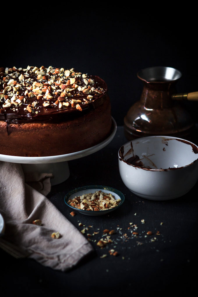 A very simple, yet sophisticated Zebra cake with chocolate glazing recipe. With very little efforts, in 1 ½ hours, you will get the airy textured cake with vanilla, and chocolate aroma and melt in your mouth chocolate glazing.