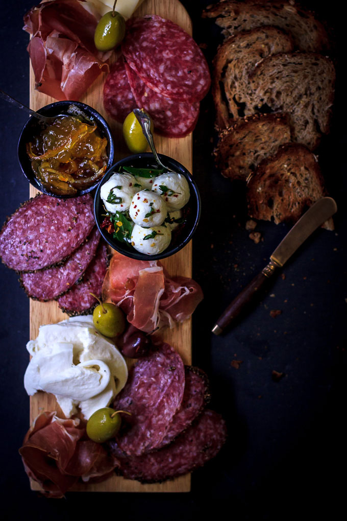 Tips and Tricks on How to make perfect Antipasto Platter or Board. Antipasto is a perfect appetizer to share with friends, family or simply with your loved one.