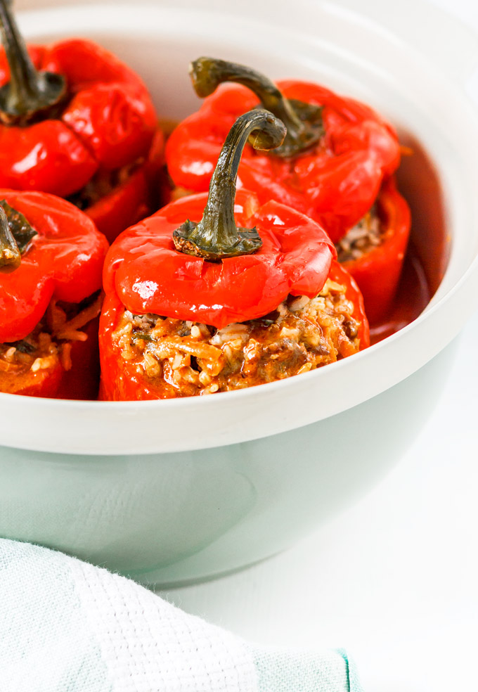 Ukrainian all Beef Stuffed Peppers Recipe. Healthy and Easy to make