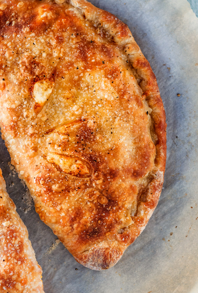 How To Make The Best Buffalo Rotisserie Chicken Calzone | The Pure Taste