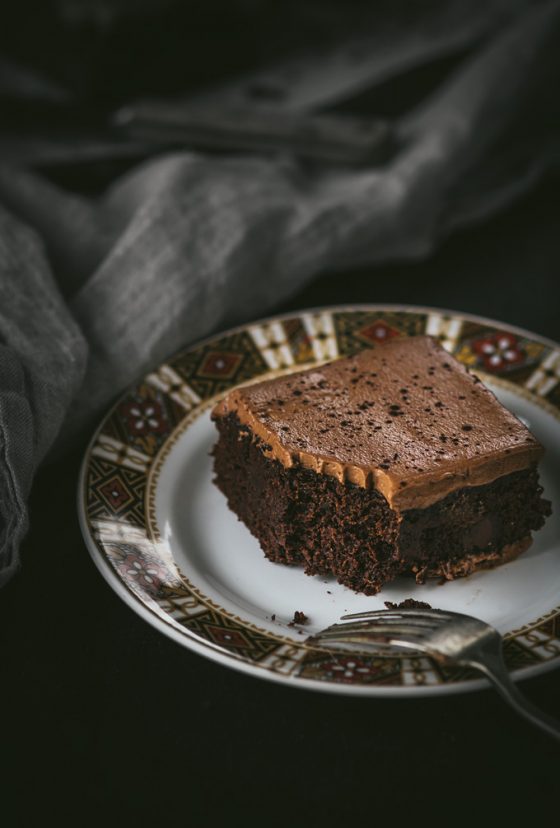 This Dark Chocolate Guinness Brownies recipe is full of flavors, easy to make and perfect dessert for the Irish Feast. Guinness stout beer adds richness and depth of flavor that is hard to resist. I also did my best to make a lighter and healthy-ish version to enjoy these brownies even more. A perfect way to celebrate St Patricks Day and Irish culture. #brownies #chocolate #guinness #dessert
