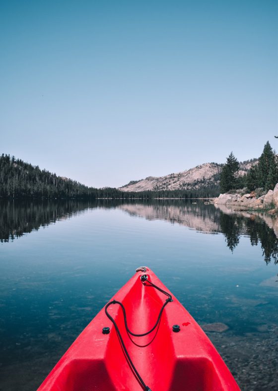Kayak on a crystal clear lake. This picture is a part of 21 romantic and inspiring things to do in spring. I hope you will find some inspiration in the list to unwind and reenergize after a long winter. The list includes free, fun and inspiring spring things to do. Find some weekend ideas in this post to have the most fantastic time.