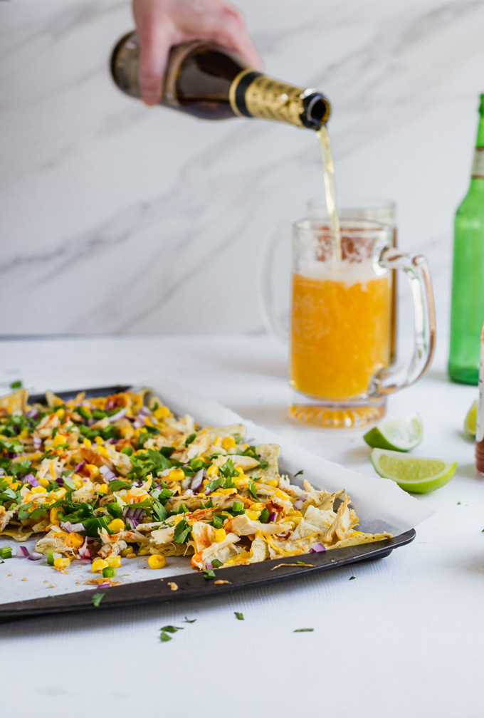 Easy Chicken Nachos Recipe (Using Rotisserie Chicken)